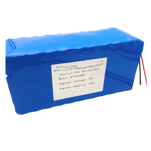 10S4P 36V 10Ah Lithium ion battery   