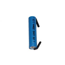 Futon Energy 10440 3.2V 200mAh LiFePO4 battery nickel plate 